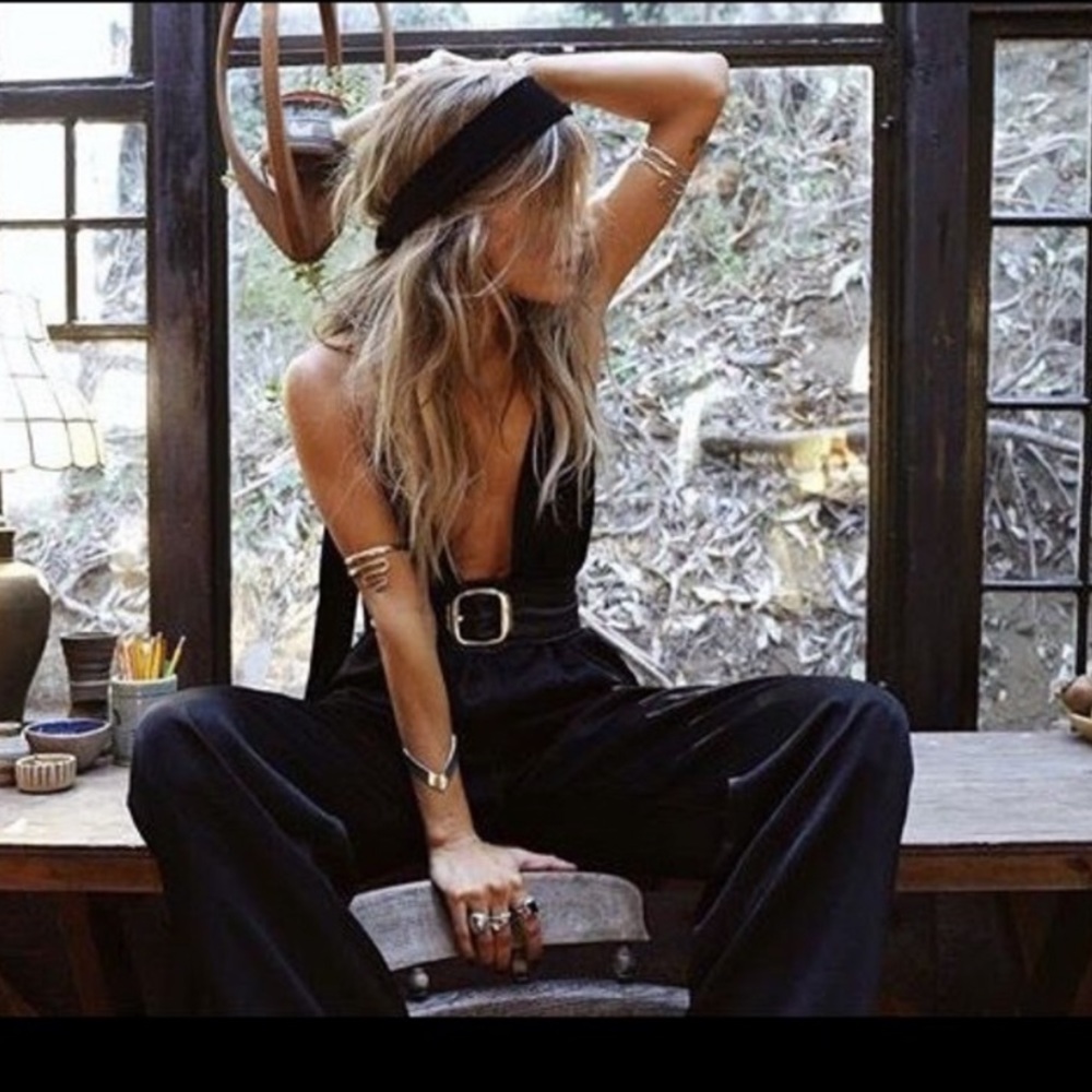 Rat & Boa Black Jumpsuit
